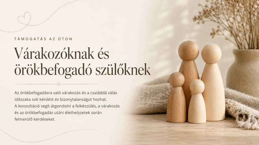 Fabábukból álló család az örökbefogadásra váró és örökbefogadó szülők támogatását bemutató Ezüstfonal oldalon.